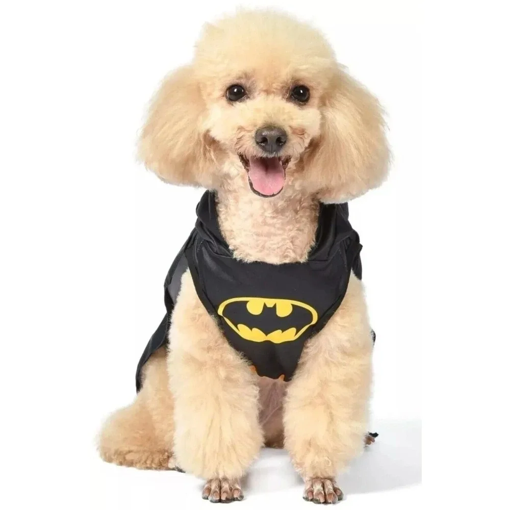 DC Comics Batman Hooded Dog‎ Pet Costume Apparel Size Small New